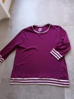 Da.- Shirt-brombeere-Enden weiß gestreift dreiviertelarm- Gr 44 Niedersachsen - Weener Vorschau