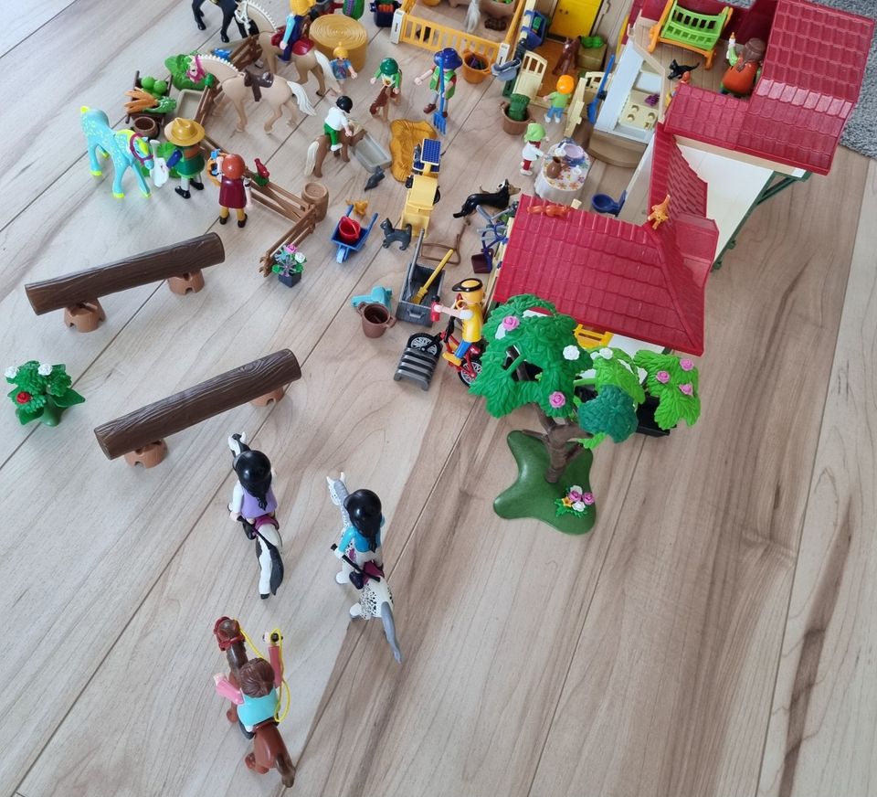 Playmobile Bauernhof mit diversen Figuren in Rastatt