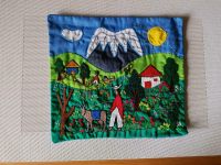 ❤Handarbeit Stickbild Patchwork Unikat Südamerika Unikat Bayern - Wiesentheid Vorschau