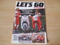 Rarität , Honda Lets Go Magazin von  1986 . Motorrad. Hessen - Birkenau Vorschau