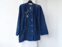 Vintage Jeans Jacke Blaser Stickerei Gr 42/44 Baumwolle Berlin - Spandau Vorschau