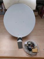 Satelliten antenne 80cm.mit 3almpe.und40meter kabel Bayern - Miltenberg Vorschau