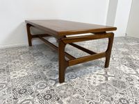 WMK Formschöner und gut erhaltener Danish Design Couchtisch mit wunderschöner Maserung # Wohnzimmertisch Tisch Table 60er Mad Men Vintage Skandinavisch Hygge - Lieferung möglich Friedrichshain-Kreuzberg - Friedrichshain Vorschau