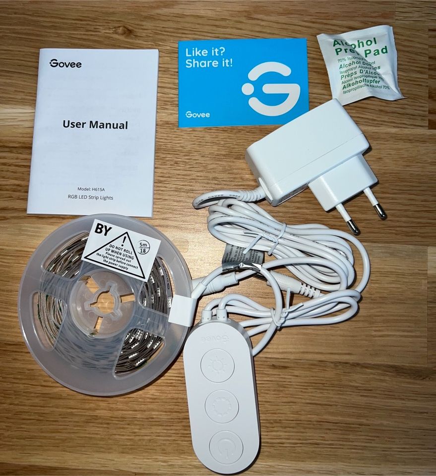 Govee LED Strip Smart RGB WiFi LED Streifen 5m (Neu) in Hessen -  Großkrotzenburg | eBay Kleinanzeigen ist jetzt Kleinanzeigen