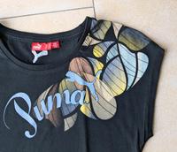 Gr. 34/xs Puma T-Shirt Top Freizeit schwarz Print Kr. Altötting - Neuötting Vorschau