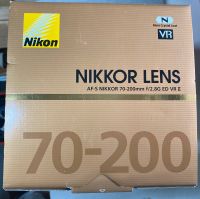 Nikon Objektiv NIKKOR AF-S 70-200mm f/2.8EG ED VRII Wandsbek - Hamburg Tonndorf Vorschau