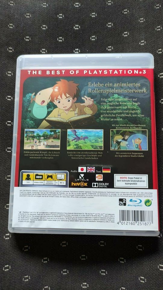 PS3 Spiel, Ni no Kuni: Der Fluch der Weißen Königin, NEU in Andernach