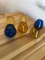 Verkaufe Cognac-Schwenker aus farbigem Glas Berlin - Hellersdorf Vorschau