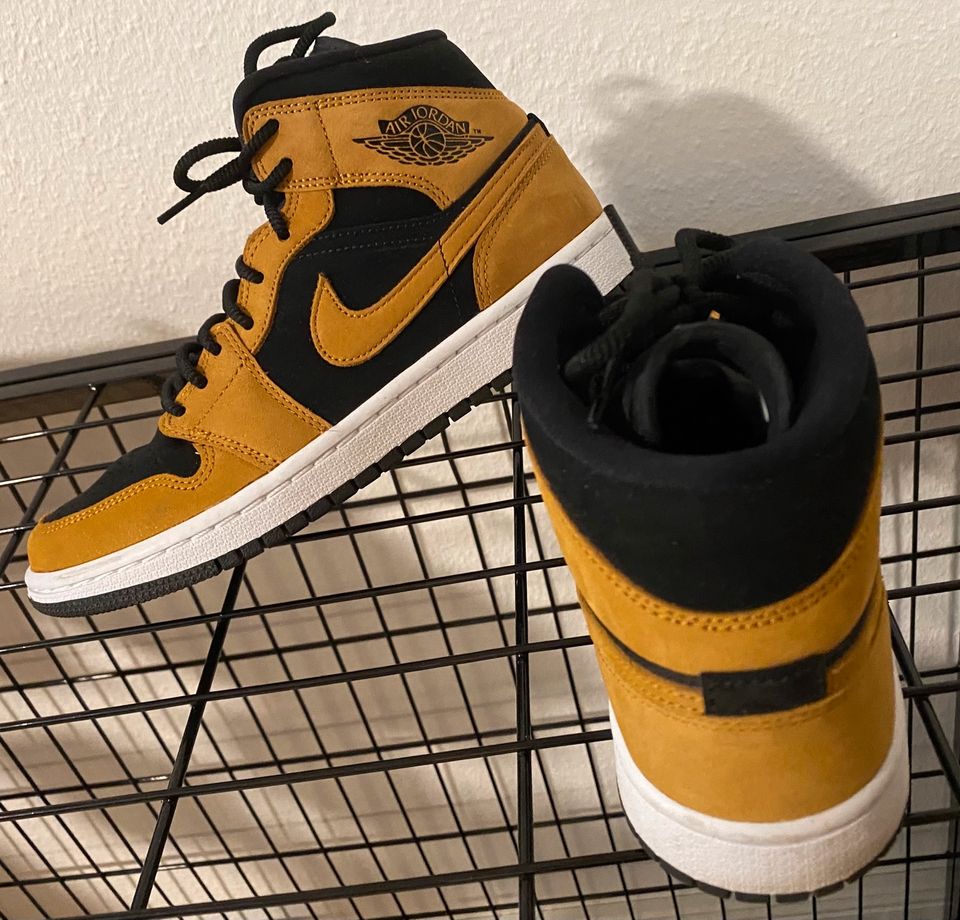 Jordan 1 Mid Desert Ochre Women‘s Größe 38 - fast wie neu! in Ettenheim