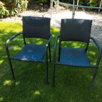 2x Polyrattan Gartenstühle Gartenstuhl Baden-Württemberg - Deggenhausertal Vorschau