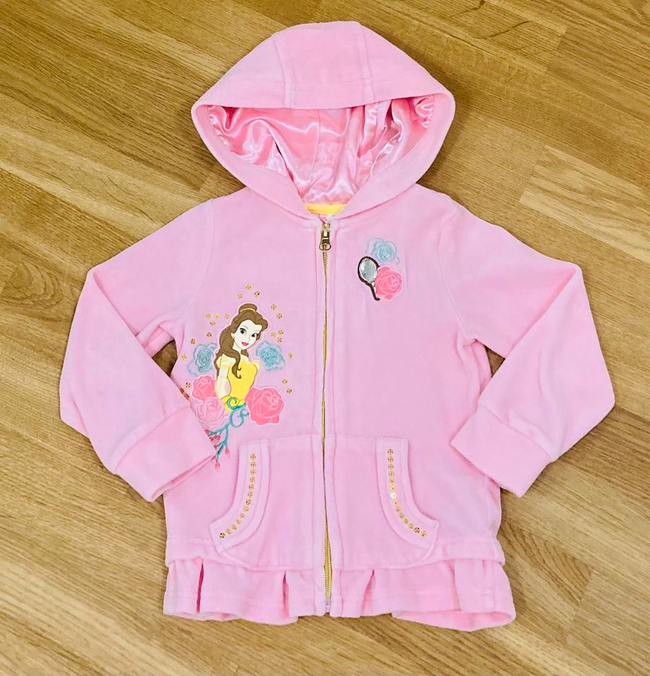 Originale Disney Rosa Jacke/Sweatjacke „Prinzessin Belle“ in München