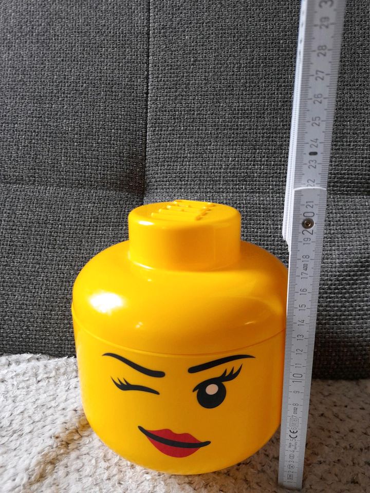 Legokiste,legobox,legokopf,Aufbewahrungsbox in Pouch (Muldestausee)