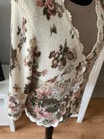 Süße Strickjacke von Taifun mit Häkelspitze wollweiß-bunt Gr.46 Bayern - Durach Vorschau