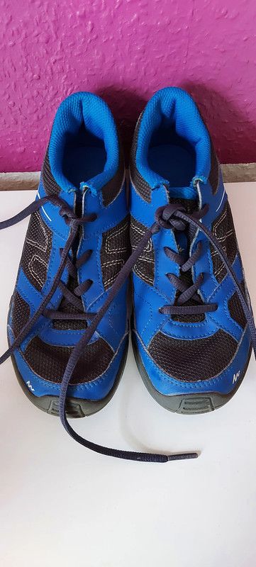 Größe 34, Decathlon, Quechua - Sneaker, Halbschuh, blau, schwarz, in Taunusstein