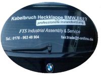 Heckklappe BMW E61 Kabelbruch - Reparatur mit 5 Jahren Garantie Sachsen - Meerane Vorschau