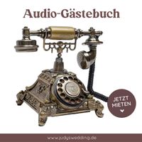 AUDIO GÄSTEBUCH, Hochzeit, Geburtstag, Gästebuch-Telefon-MIETEN Nordrhein-Westfalen - Paderborn Vorschau