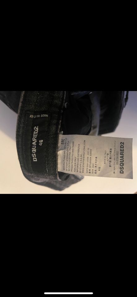 Dsquared2 Jeans Größe 46 in Bad Soden am Taunus