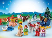 Playmobil 1-2-3 Figuren Adventskalender Bauernhof 9009 Hessen - Maintal Vorschau