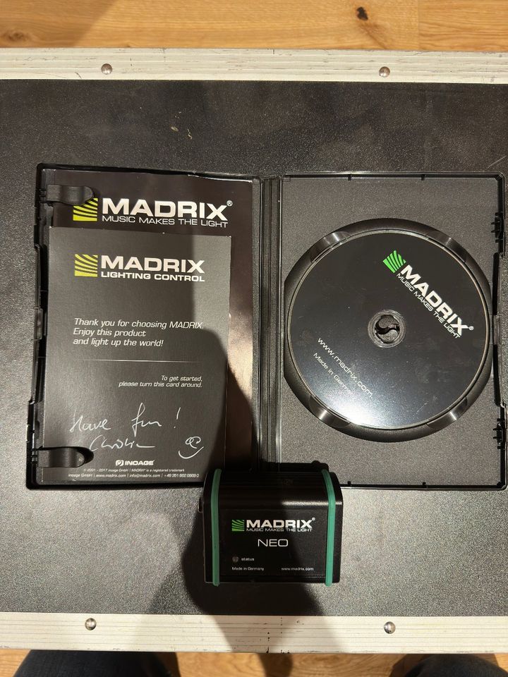 MADRIX NEO - USB-DMX512-Interface, Lichtsteuerung in Dorsten