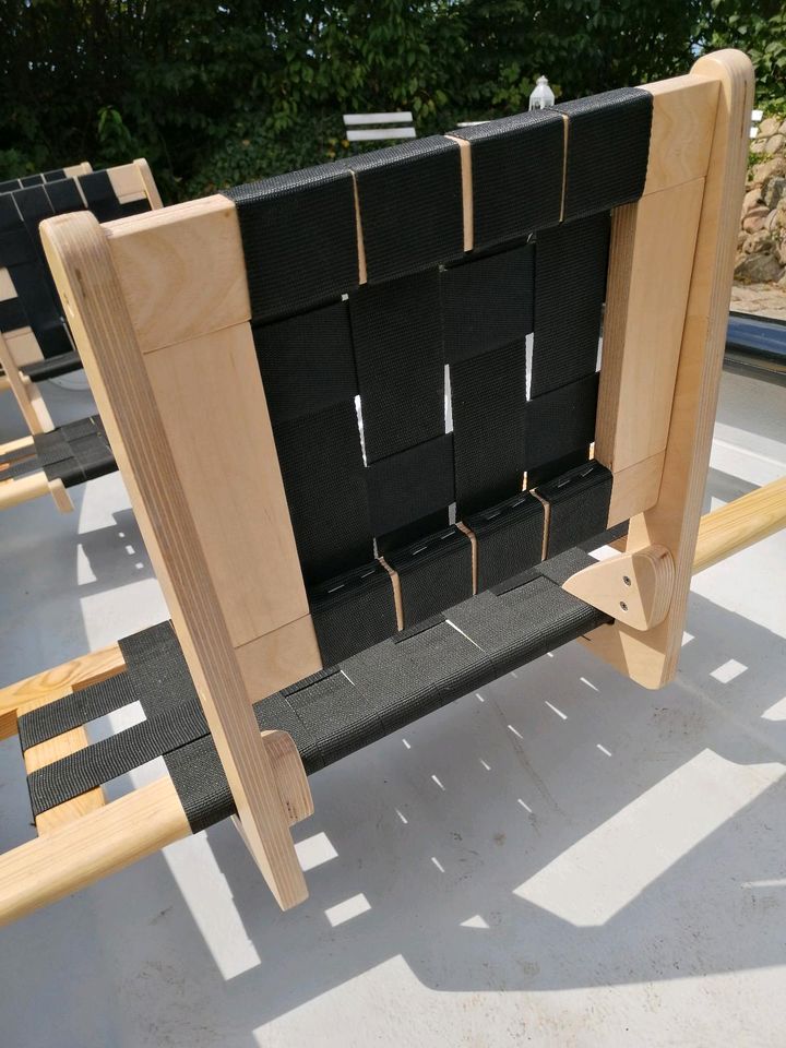 Rückenlehne für Sitzbank von Kanu, Lehne aus Holz in Breitenfelde