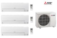 MultiSplit Klimaanlage Mitsubishi 3x MSZ-HR 2,5kW Montage möglich Brandenburg - Heidesee Vorschau