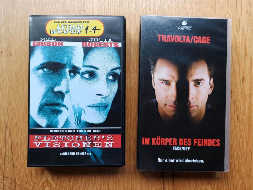 2x Videokassette | Eletcher's Visionen | Im Körper des Feindes in Weil der Stadt