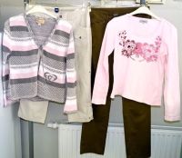 2 Hosen, Strickjacke, Shirt Gr. 38 Sachsen - Heidenau Vorschau