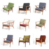 ◤ Sessel Easychair Hochlehner Sessel Lounge Chair Teak Teakholz Danish Design Ole Wanscher Grete jalk Hans Wegner mid Century Stuhl Schaukelstuhl Grete Jalk Peter Hvidt danish dänisch Vintage 60er 70s Mitte - Tiergarten Vorschau