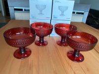 Iittala Kastehelmi Dessert Schale 35cl rot cranberry Oiva Toikka Bielefeld - Sennestadt Vorschau