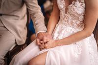 Brautkleid ivory 38 Hessen - Neuberg Vorschau