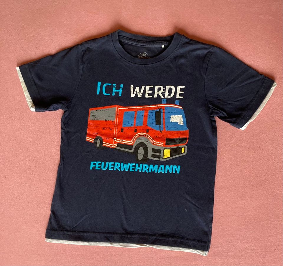 T-Shirt Gr.110 ich werde Feuerwehrmann in Hamburg