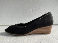 Clarks Keilabsatz Schuhe Peeptoes schwarz Größe 6 Nürnberg (Mittelfr) - Oststadt Vorschau