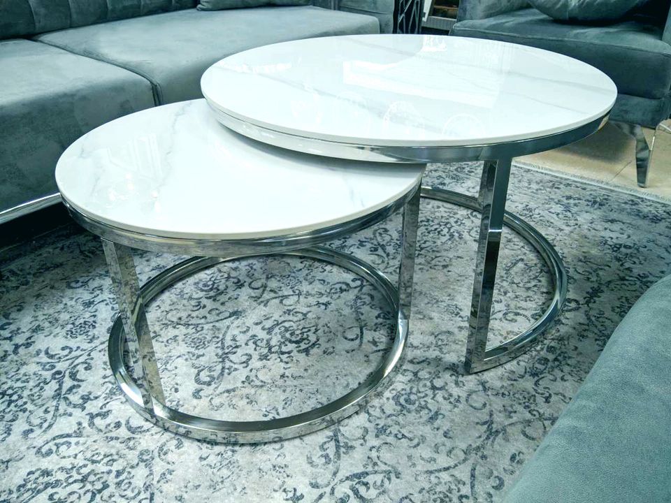 2er-Set Couchtisch Weiss Silber Marmor-Design Wohnzimmer NEU in  Nordrhein-Westfalen - Gelsenkirchen | eBay Kleinanzeigen ist jetzt  Kleinanzeigen