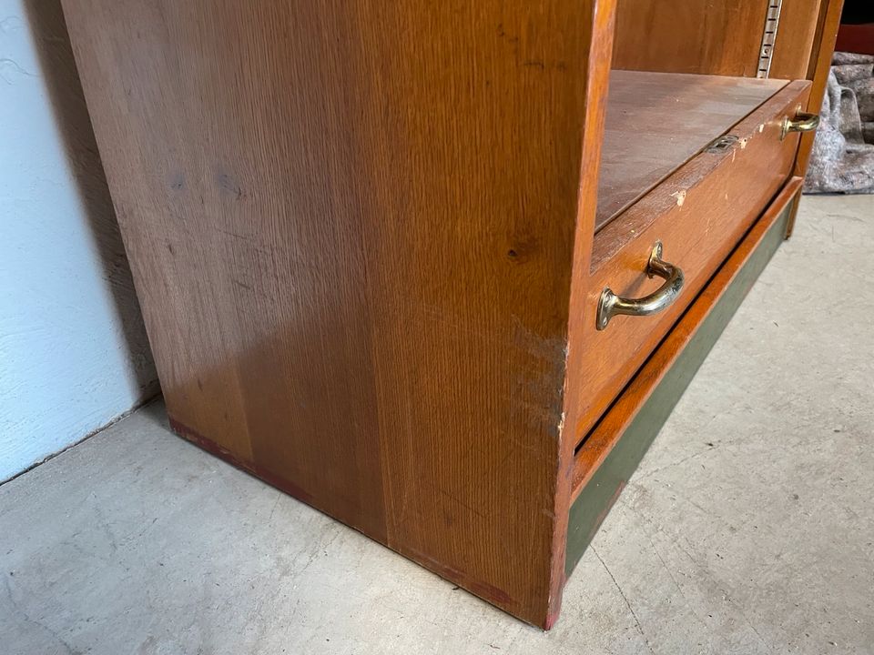 Vintage Rollladenschrank Büroschrank Aktenschrank Rollschrank in Bonn