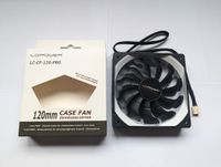 1x Lüfter LC Power CL-CF-120-PRO mit Silikonrahmen 120mm Case Fan Bielefeld - Sennestadt Vorschau