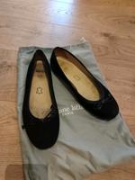 Geox WildLeder Ballerinas Velours 40 schwarz Schleife respira Niedersachsen - Vechelde Vorschau