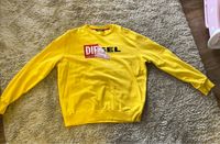 DIESEL - Pulli mit Logo-Print und Aufnäher in gelb  NEU! Hessen - Wiesbaden Vorschau