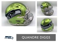 Quandre Diggs Seahawks Flash Mini Helm signiert NFL Baden-Württemberg - Bondorf Vorschau