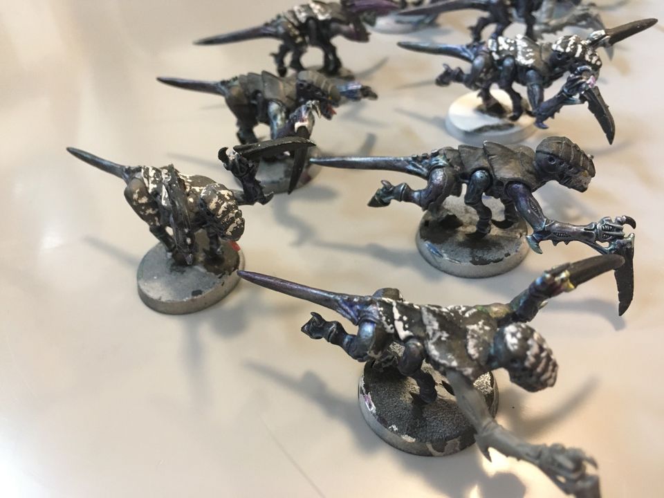 Warhammer 40k, Tyraniden / Tyranids, 9 Hormaganten / Hormagaunts in Erlangen