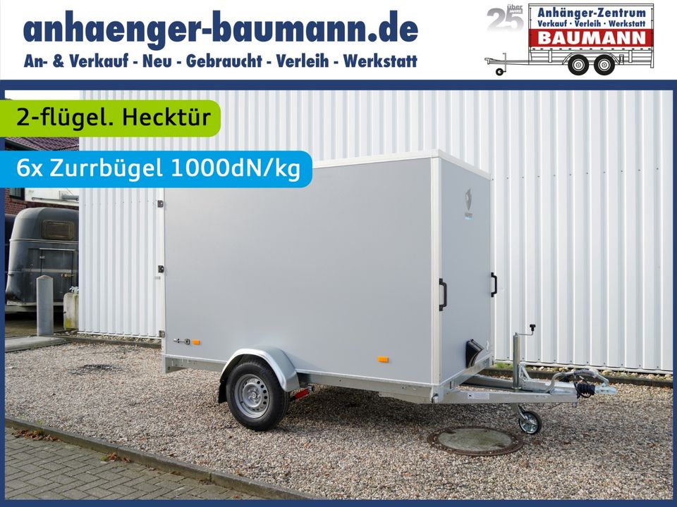 Hapert Sapphire L-1 300x150x180cm GRAU 1500kg Kofferanhänger in Bocholt