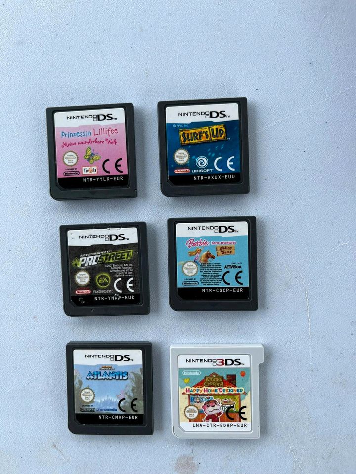 Nintendo DS Spiele in Macken