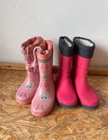 Gummistiefel Gr.25 Mädchen rosa Schmetterlinge gefüttert Bayern - Kirchseeon Vorschau