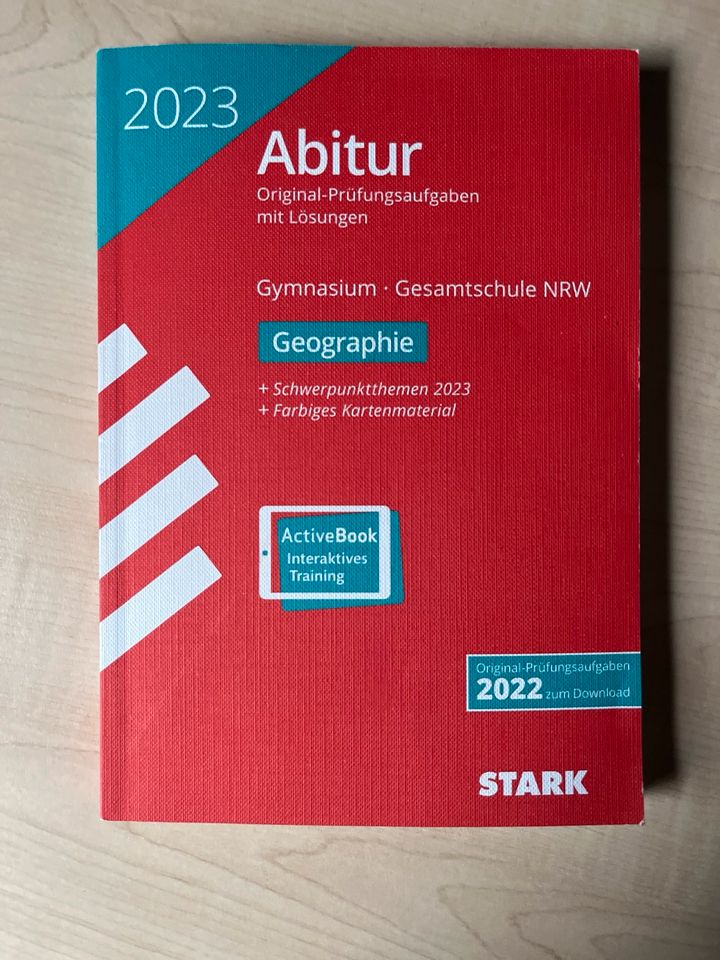 Abitur 2023 Geographie STARK NRW in Gelsenkirchen