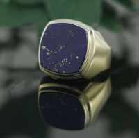 Lapis Lazuli Ring in 585er / 14 Karat Gelb Gold, LHGE-40257 Nordrhein-Westfalen - Gelsenkirchen Vorschau