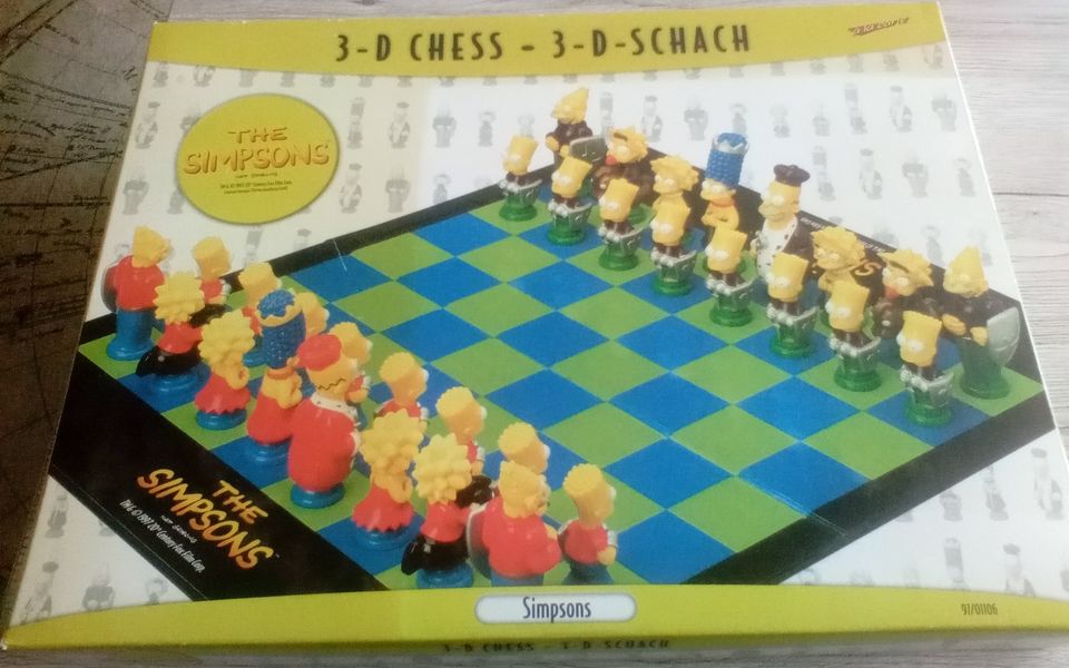 The Simpsons 3D Schach Spiel in Wendeburg