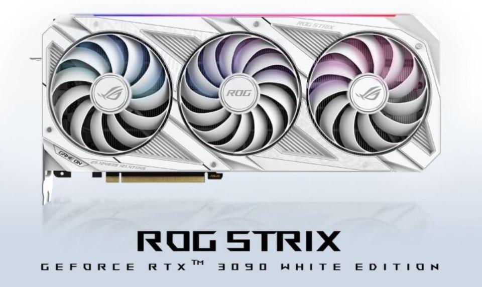 Nvidia RTX 3090 OC 24GB ASUS Rog Strix - RogStrix white - weiß in Nennslingen