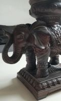 Elefant Figur 25 cm Dunkelbraun Dekoration Bayern - Augsburg Vorschau