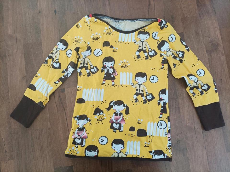 Etsy Handmade Selfmade Shirt gr.ca 128 134 Einschulung Waldorf in Lübeck