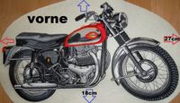 BSA Super Rocket 650cc Aufnäher / Patch Nordrhein-Westfalen - Herne Vorschau