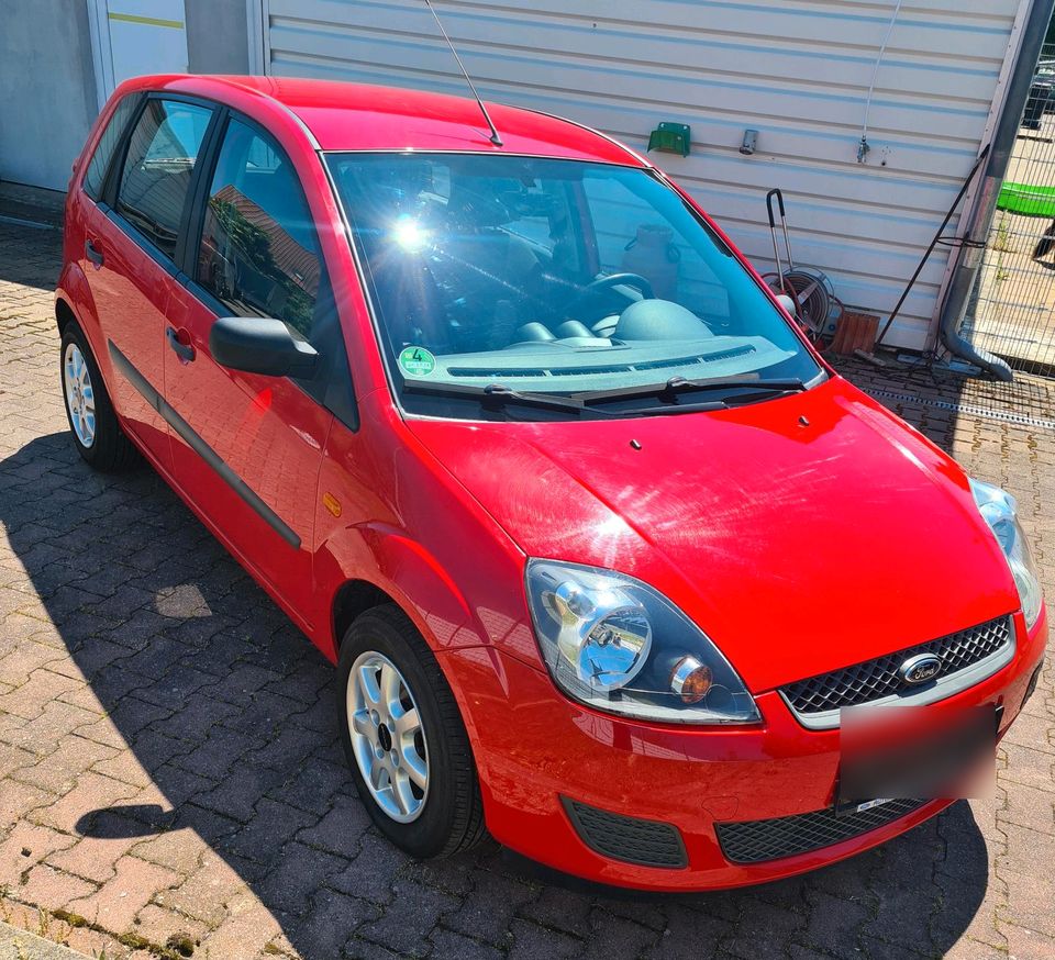 Ford Fiesta 1.Hand nur 64000km, TÜV Neu in Mühlhausen